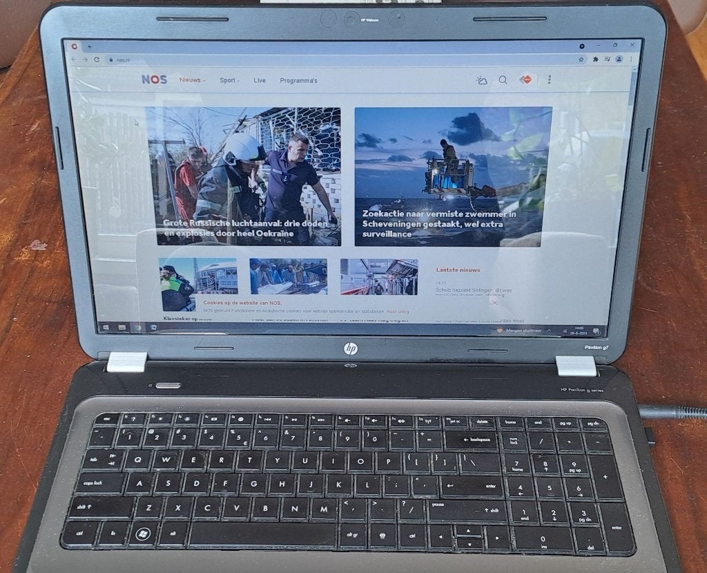HP laptop, Computers en Software, Gebruikt, HP >, Ophalen of Verzenden, 17 inch of meer