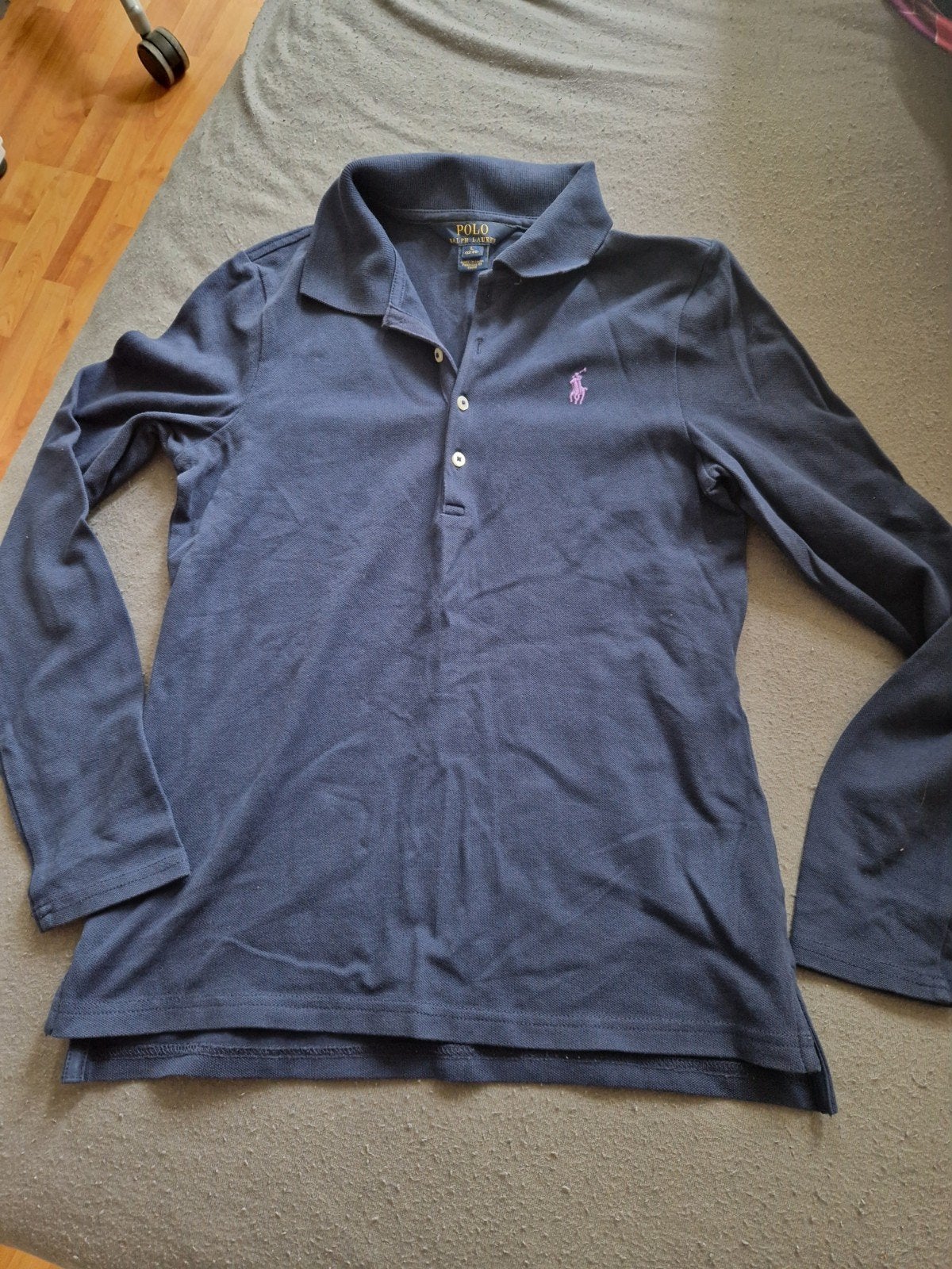 Polo Ralph Lauren longsleeve shirt maat L (12-14), Gebruikt, Jongen of Meisje, Ophalen of Verzenden, Shirt of Longsleeve