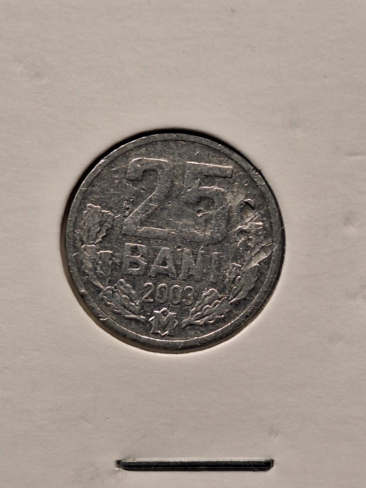Moldavië 25 bani 2003, Postzegels en Munten, Ophalen of Verzenden, Overige landen