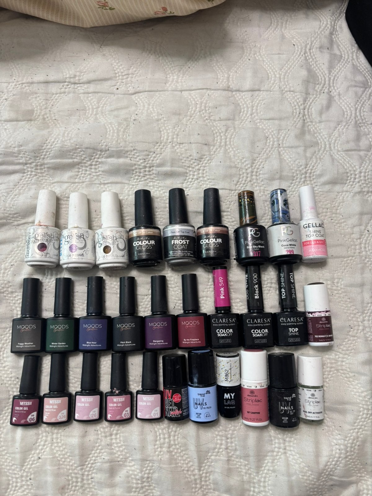 Gellack, Gebruikt, Overige kleuren, Ophalen of Verzenden, Handen en Nagels