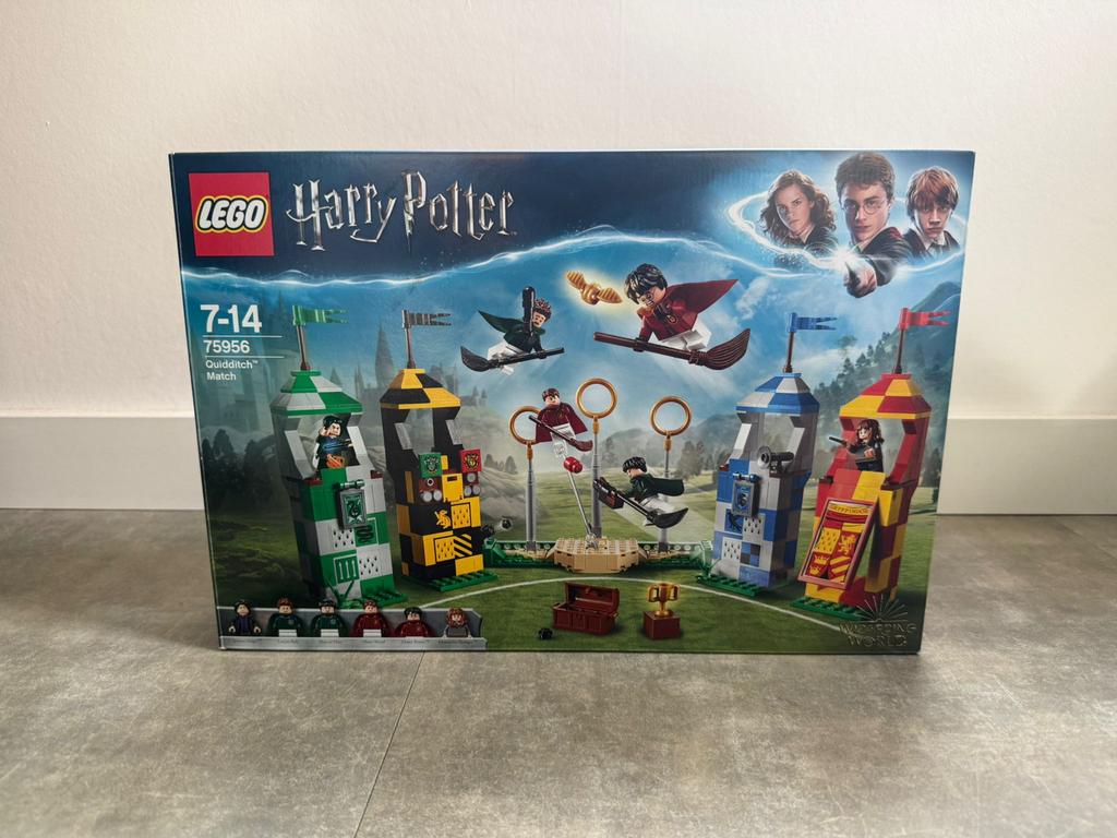 LEGO Harry Potter 75956 Zwerkbalwedstrijd zo goed als nieuw, Lego, Ophalen of Verzenden, Compleet, Complete set