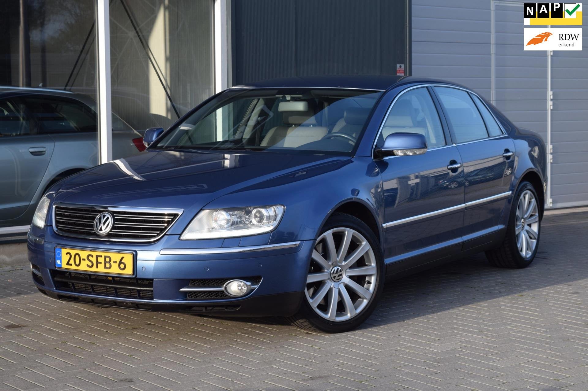 Volkswagen Phaeton 3.0 TDI 5p. | Facelift | Automaat | Leder, Gebruikt, 2500 kg, 233 pk, Bedrijf