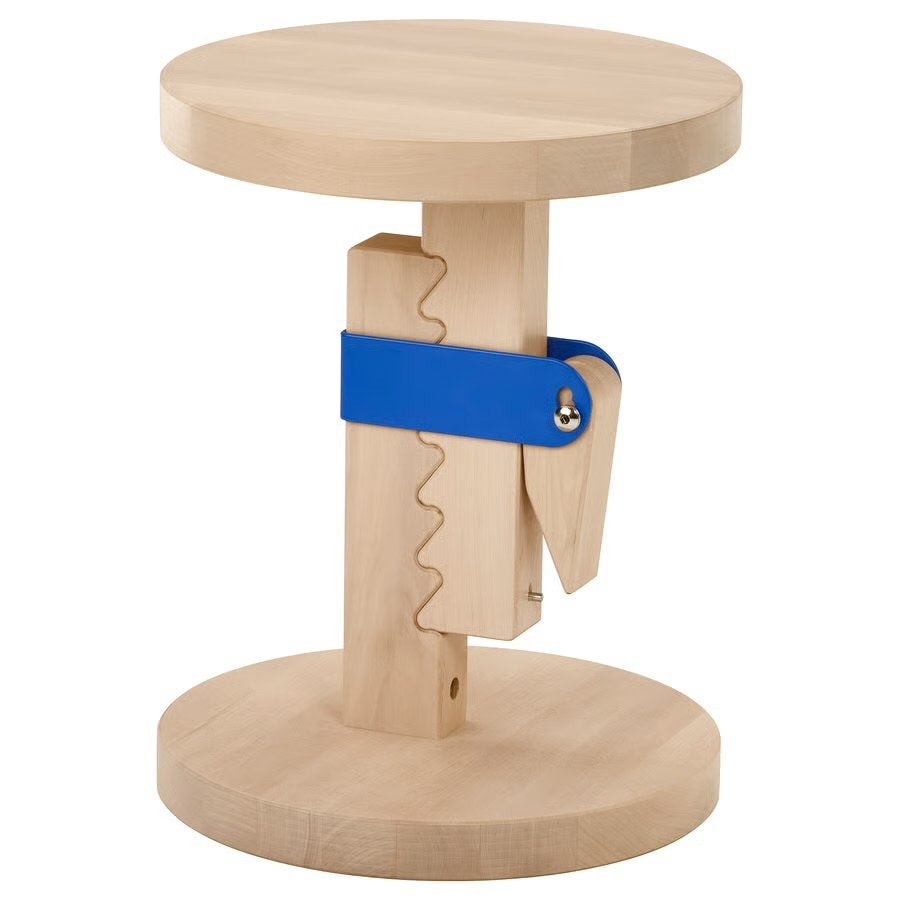 IKEA PS 2026 Kruk - Nieuw in doos!, Ophalen of Verzenden, In hoogte verstelbaar, Nieuw, Hout