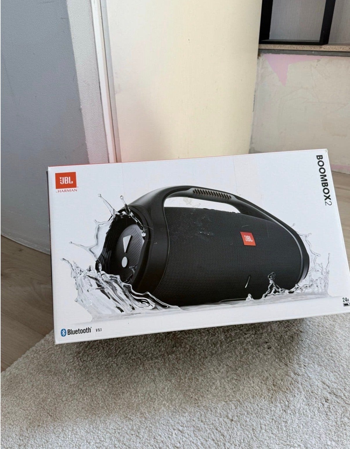 JBL Boombox 2 Draagbare Bluetooth Speaker - Zo goed als nieu, Audio, Tv en Foto, Luidsprekers, 150 watt of meer, JBL, Party speaker