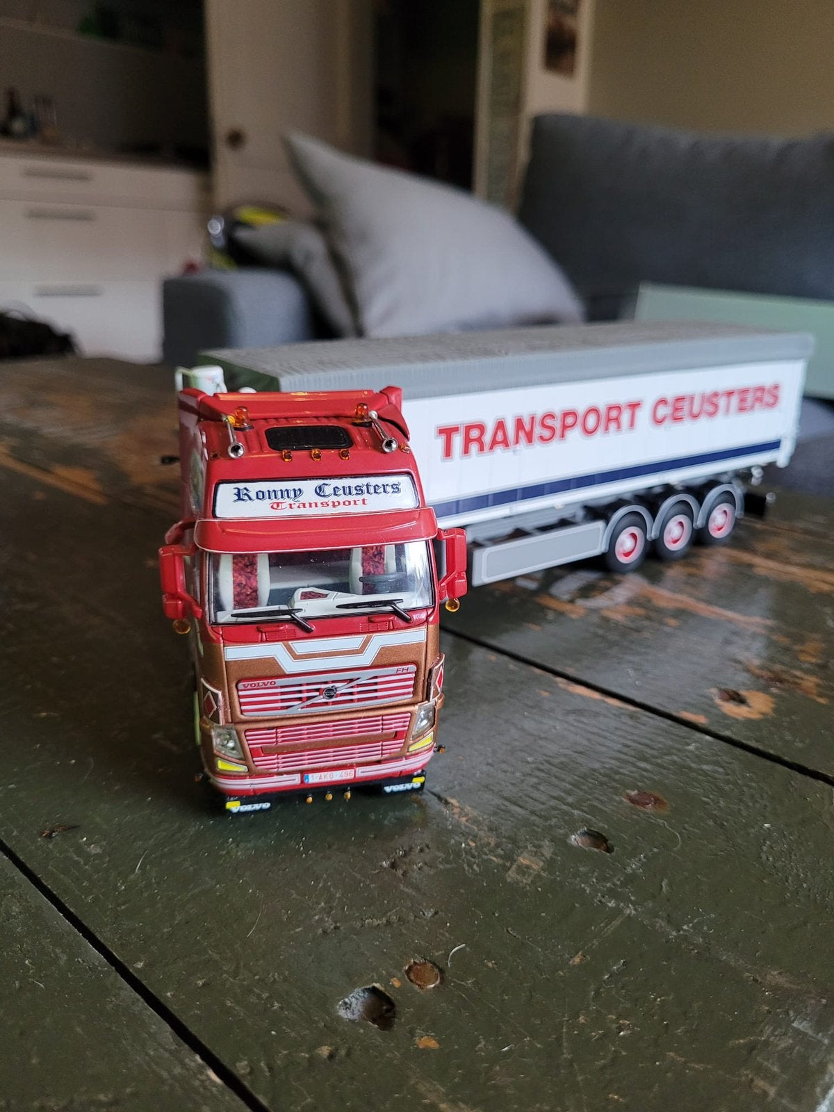 Wsi Volvo FH3 Ronny Ceusters, Ophalen of Verzenden, Zo goed als nieuw, Bus of Vrachtwagen, Wsi