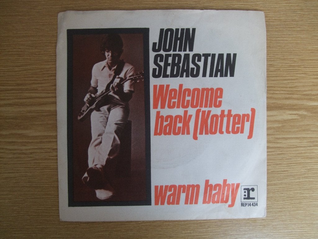 JOHN SEBASTIAN     WELCOME BACK (KOTTER) / WARM BABY, 7 inch, Ophalen of Verzenden, Zo goed als nieuw, Pop