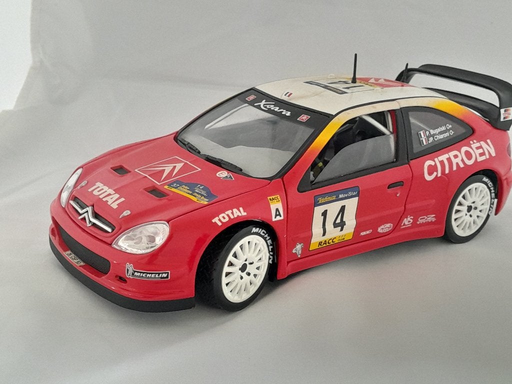 Citroën Xsara WRC 1:18 van Solido, Hobby en Vrije tijd, Modelauto's | 1:18, Ophalen of Verzenden, Zo goed als nieuw, Auto, Solido