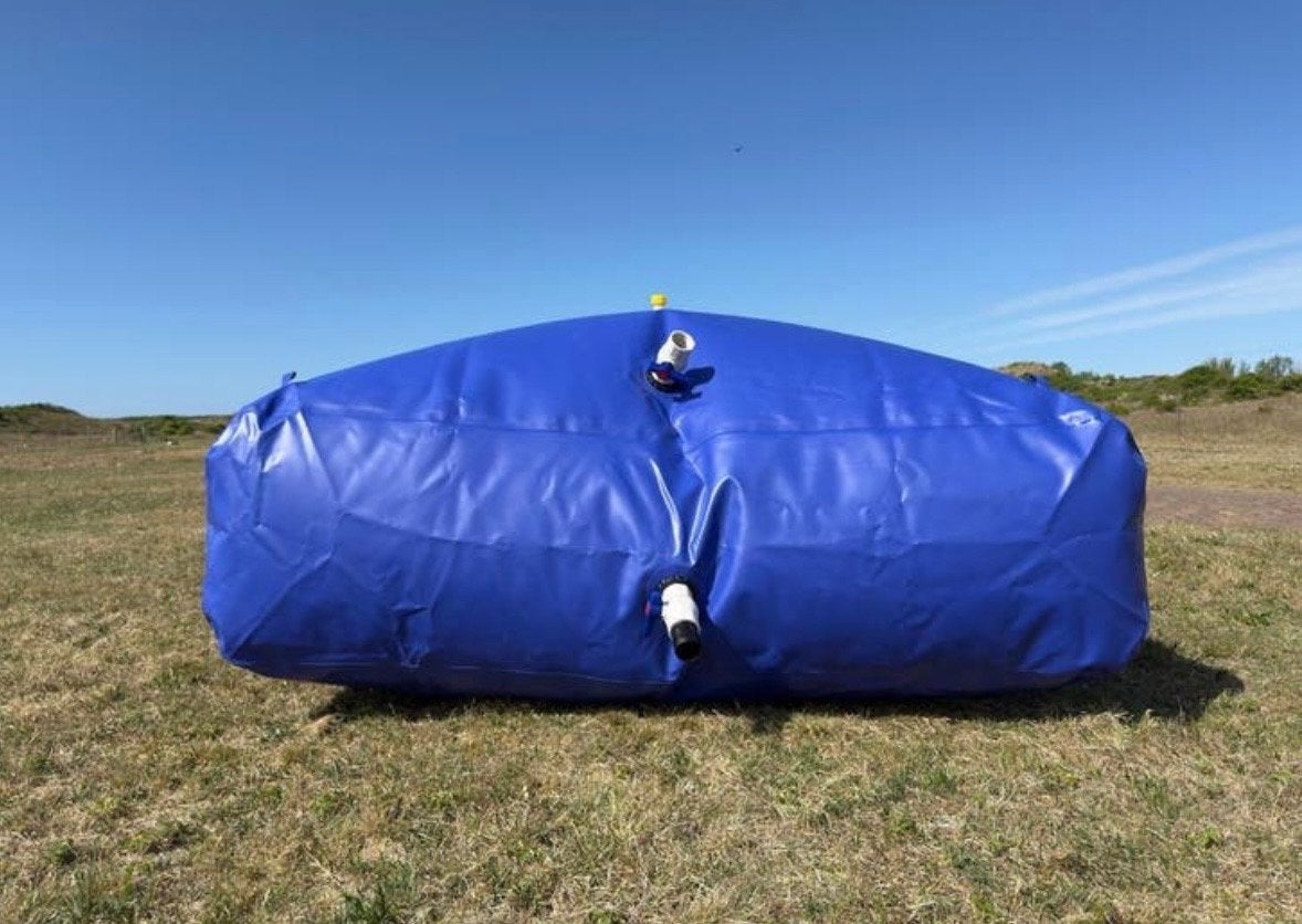 Flexibele watertank 5000L - Nieuwstaat, 75 tot 150 liter, Ophalen, Zo goed als nieuw, Kunststof