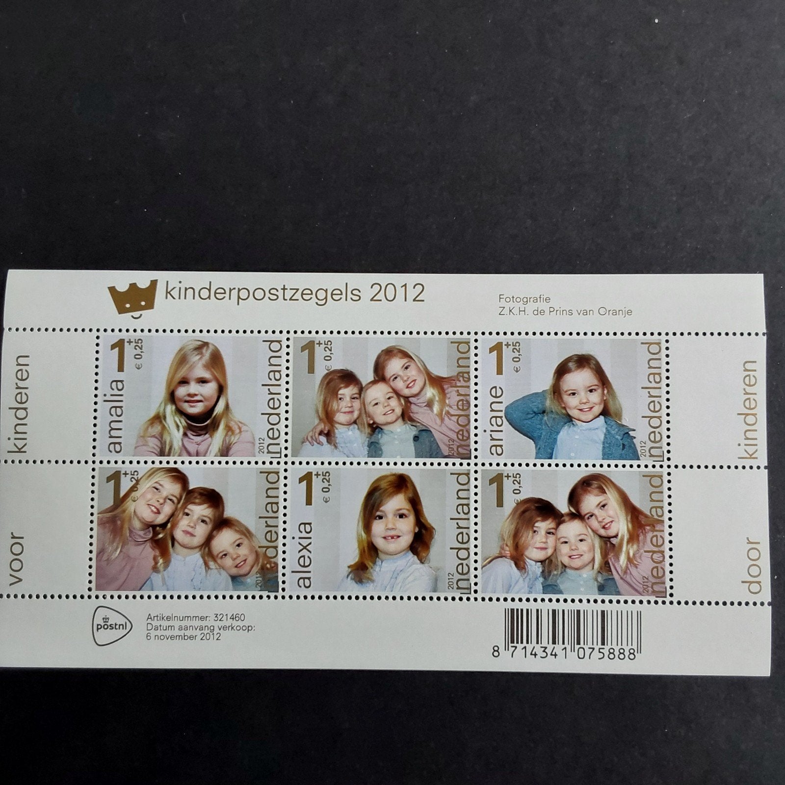 Kinderpostzegels 2012 - Koninklijke Familie, Verzenden, Na 1940, Postfris
