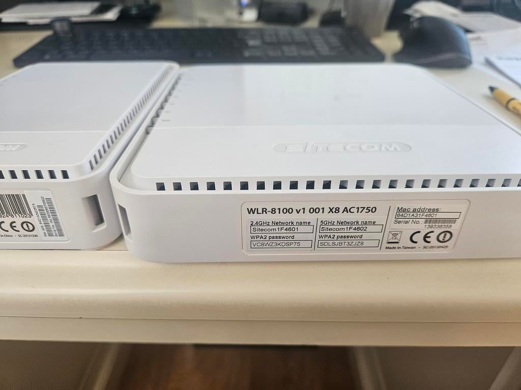 1 zo goed als  Nieuwe sitecom router (WLR-8100), Ophalen of Verzenden, Nieuw, Router, Sitecom