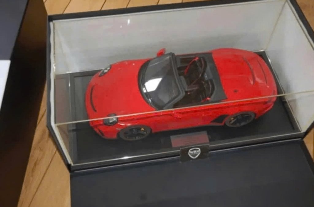1:8 Minichamps Porsche 911 991.2 Speedster LTD 191 NIEUW WRH, Hobby en Vrije tijd, Ophalen, Nieuw, 1:5 t/m 1:8, Auto
