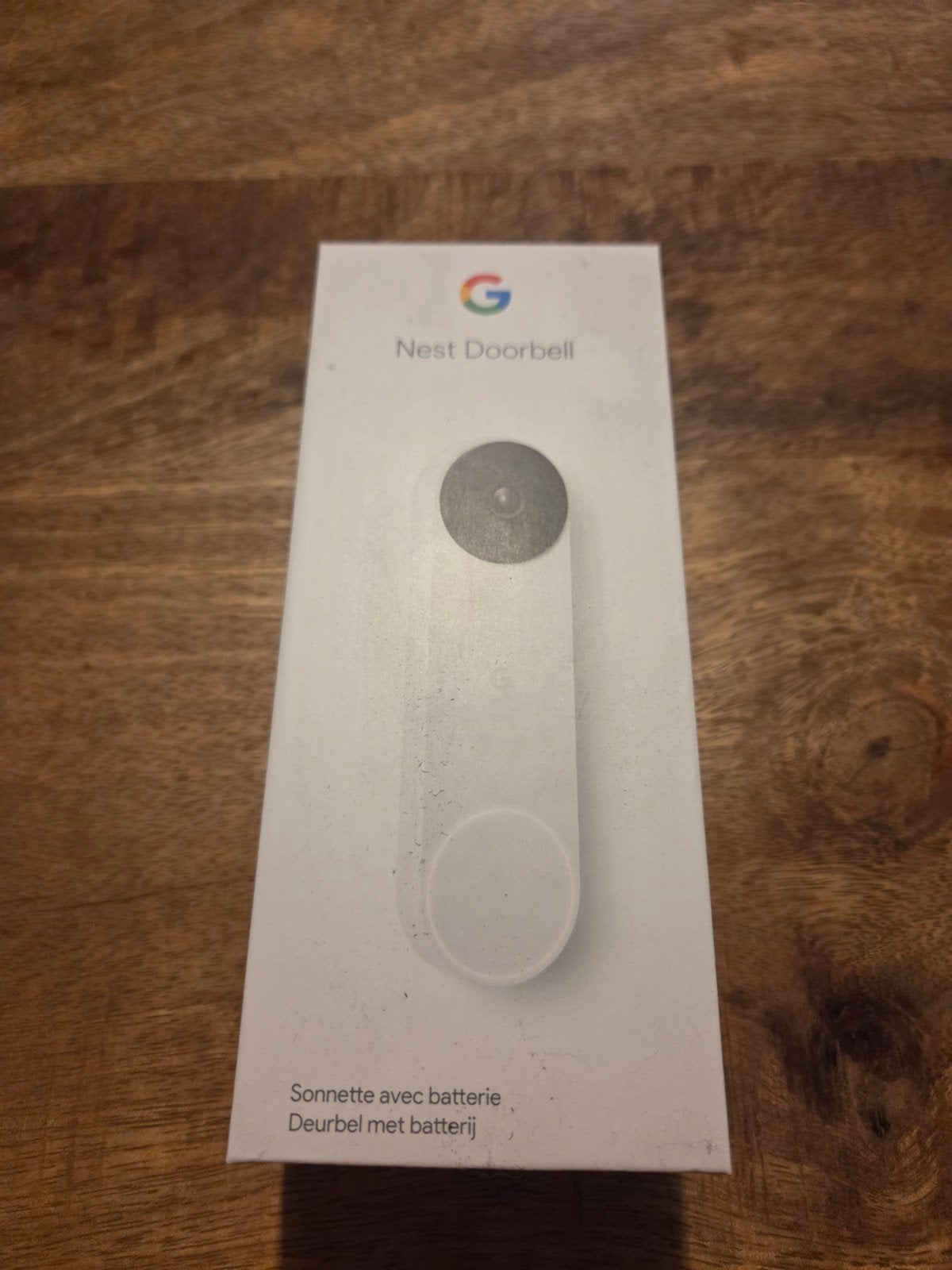 Google Nest Doorbell, Ophalen of Verzenden, Bewegingsdetectiesensor, Zo goed als nieuw, Draadloos