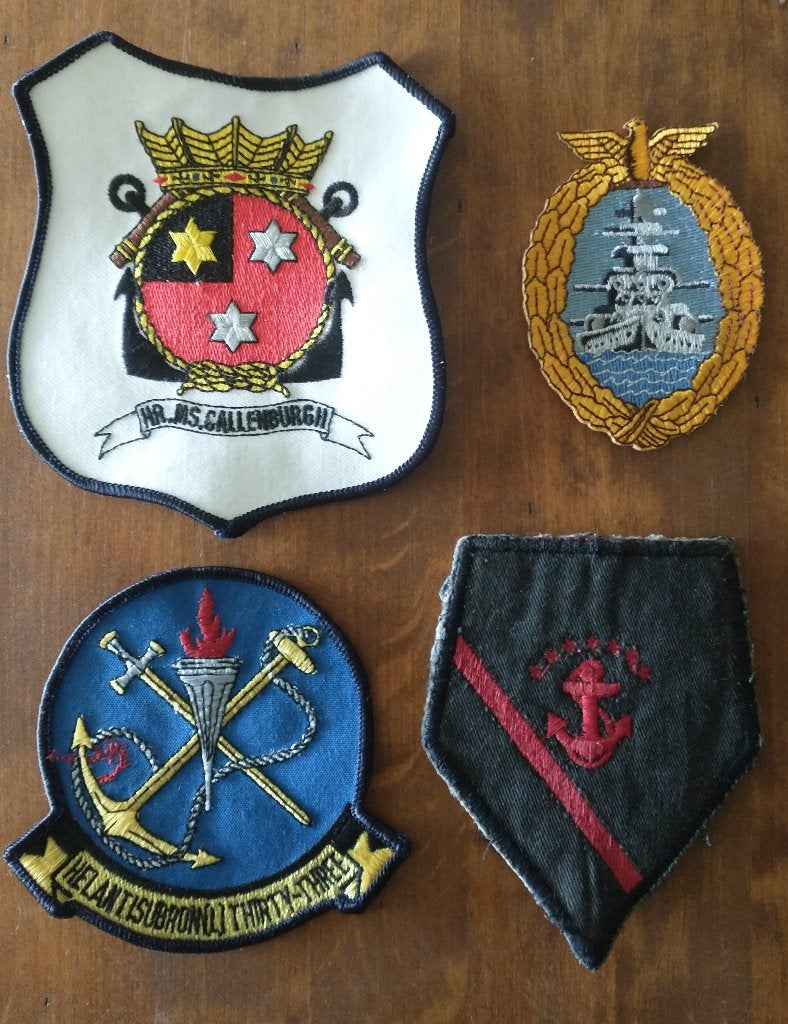 Marine Patches, Verzenden, Marine, Nederland, Embleem of Badge