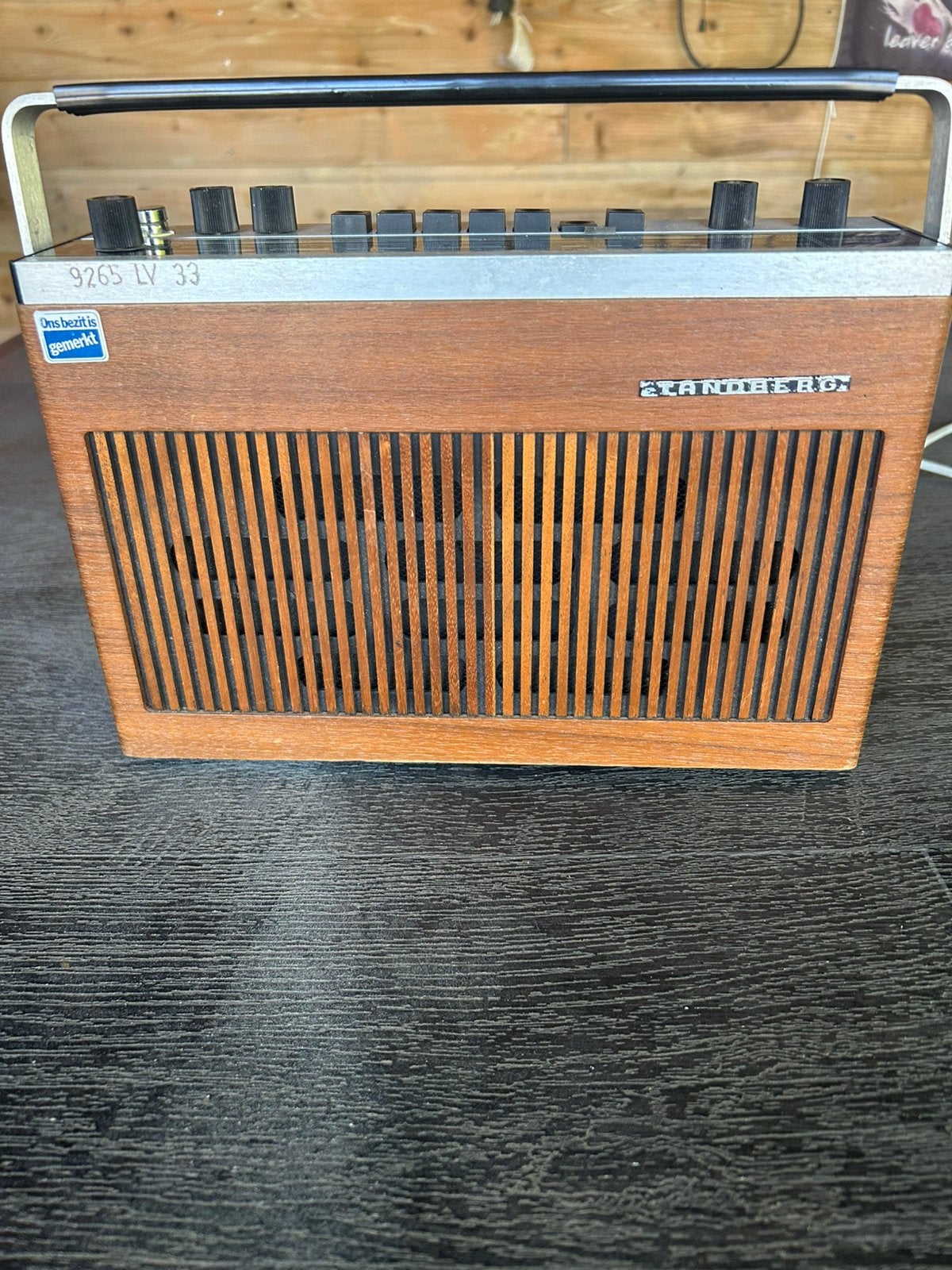 Tandberg TP-43 vintage radio – Werkend, Ophalen of Verzenden