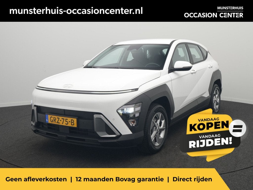 Hyundai KONA 1.6 GDI HEV Comfort - RIJKLAARPRIJS - All Seaso, Auto's, Hyundai, Bedrijf, Te koop, Kona, ABS, Achteruitrijcamera