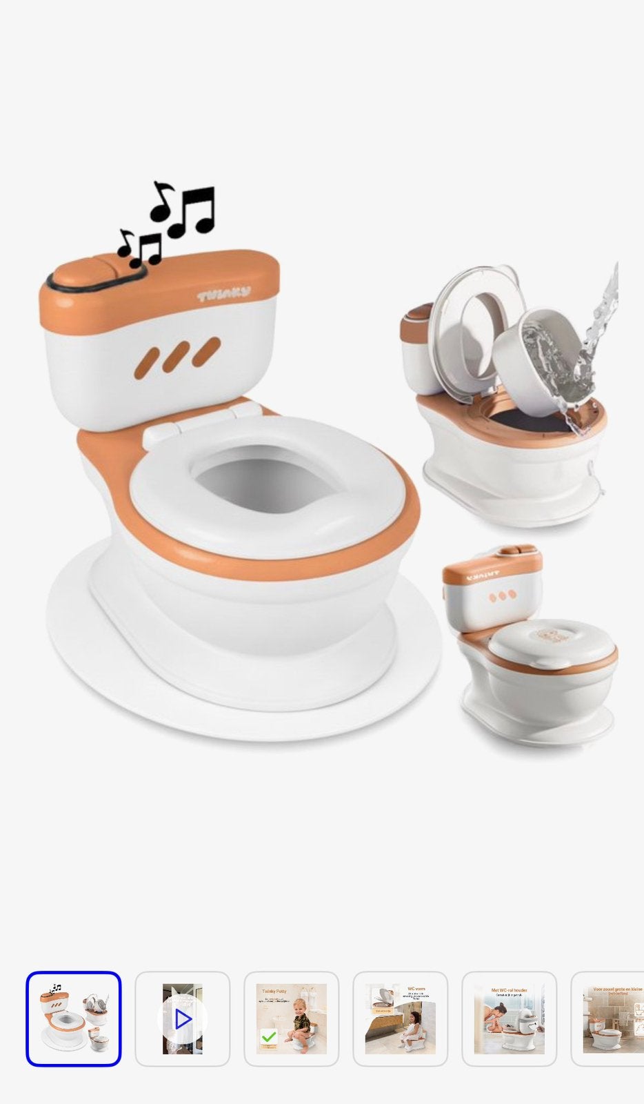 Wc plaspot twinky trainer, Ophalen of Verzenden, Zo goed als nieuw, Overige typen, Overige merken