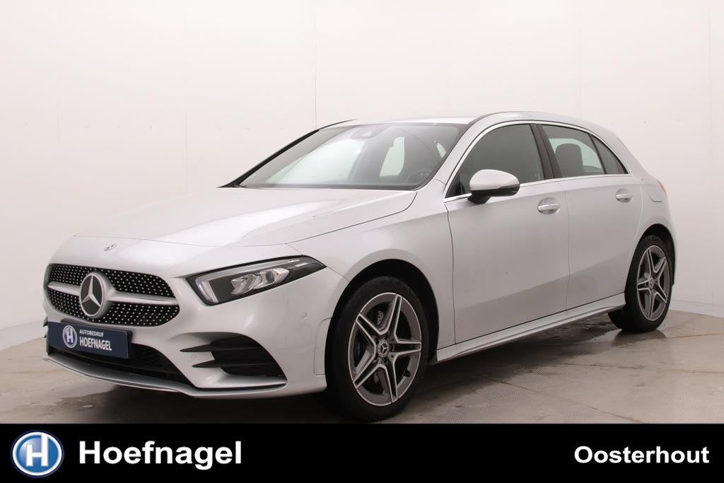 Mercedes-Benz A-klasse 250 e AMG Line | Automaat | Adaptive, Auto's, Gebruikt, Zwart, 4 cilinders, Automatische klimaatregeling