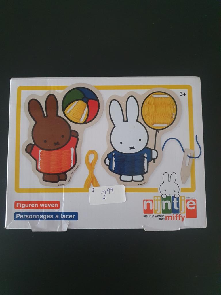 Nieuwe Nijntje Borduurset - Figuren Weven, Ophalen of Verzenden, Nieuw, Handborduren, Borduurpakket