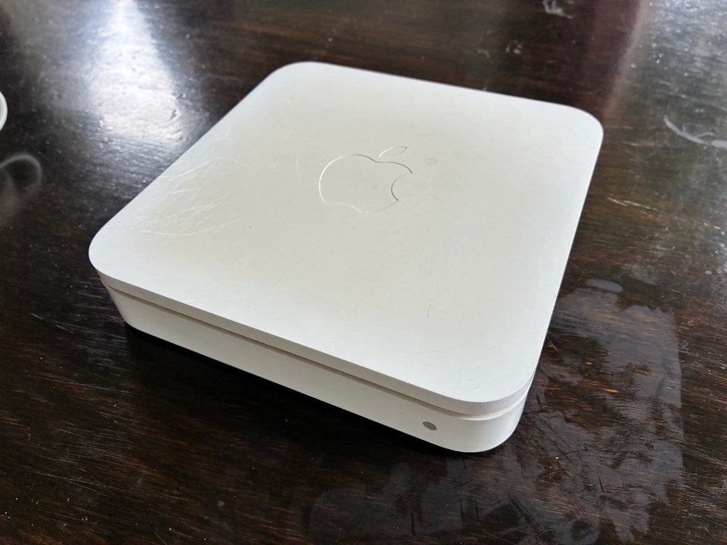 Apple airport extreme, Computers en Software, Ophalen of Verzenden, Gebruikt, Router, Apple