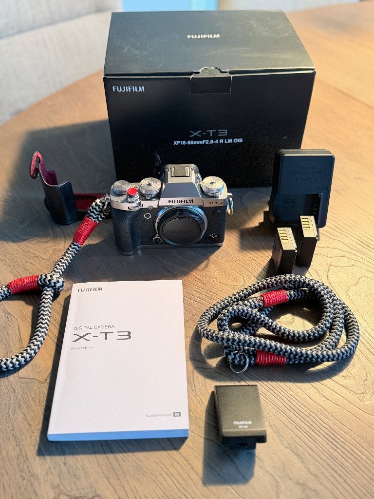 Fujifilm X-T3 body met XF 18-55 mm f2.8-4 R, Audio, Tv en Foto, Fotocamera's Digitaal, Ingebouwde flitser, Screenprotector, Ophalen of Verzenden
