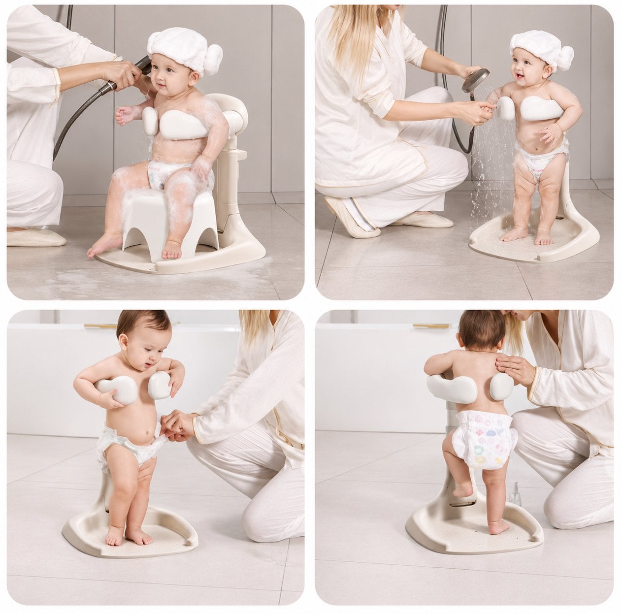 Verstelbare Baby Douchestandaard Veilig & Comfortabel, Kinderen en Baby's, Badjes en Verzorging, Overige merken, Overige typen