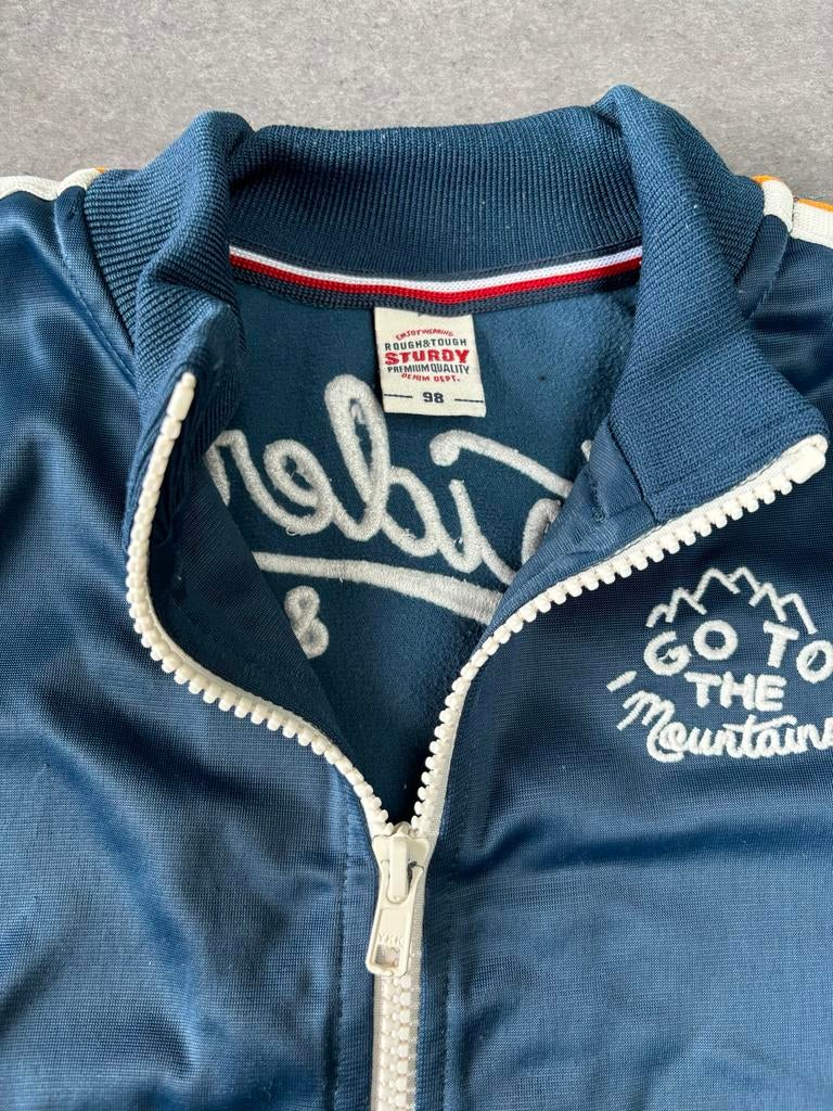 Sturdy vestje maat 98 blauw, Kinderen en Baby's, Kinderkleding | Maat 98, Ophalen of Verzenden, Zo goed als nieuw, Jongen, Trui of Vest