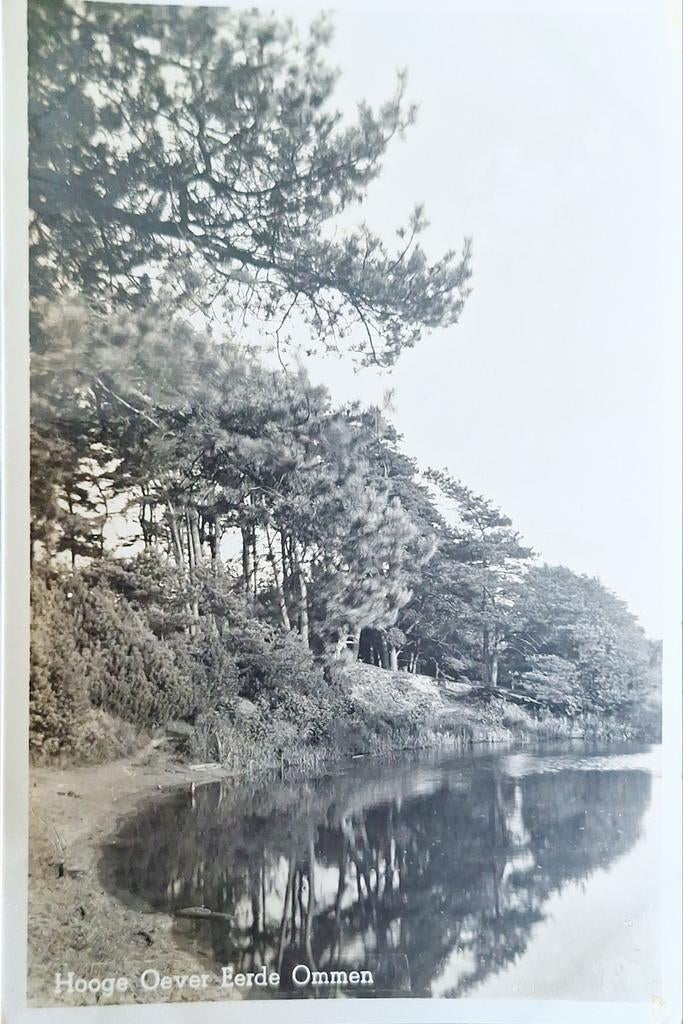 Fotokaart Ommen - Hooge Oever Eerde - 1951, Ophalen of Verzenden, 1940 tot 1960, Gelopen, Overijssel