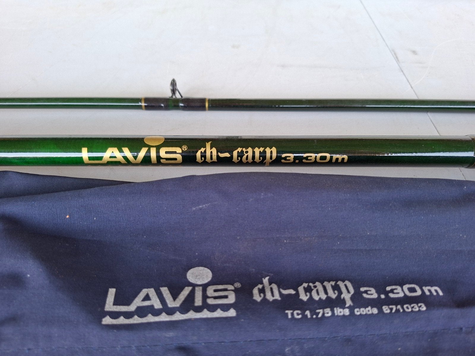 Lavis 'du-carp' 3.30m penhengel nieuw met hoes, Watersport en Boten, Hengelsport | Algemeen, Werphengel, Ophalen of Verzenden