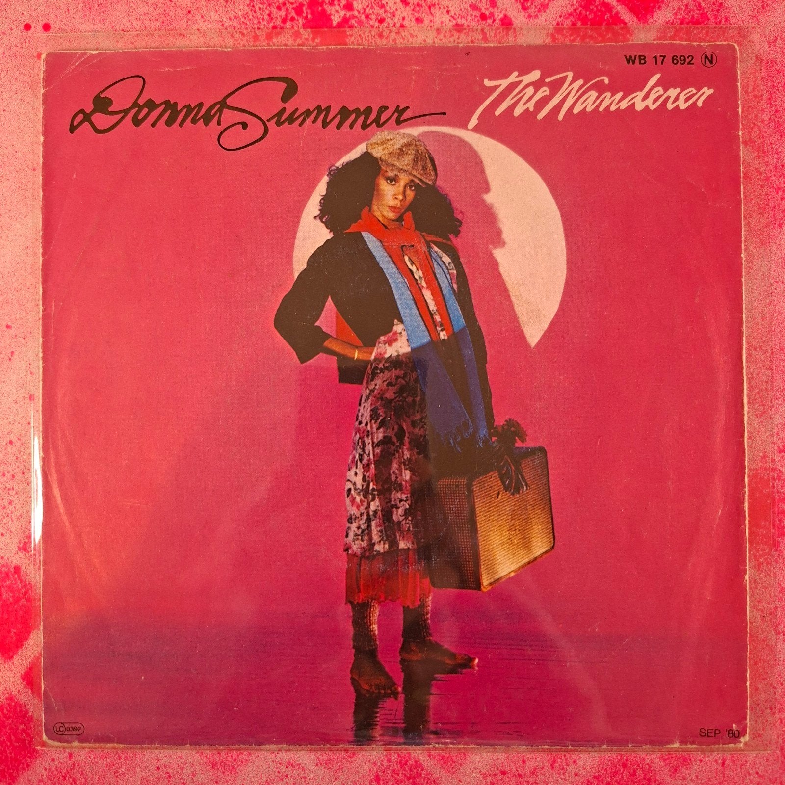 Donna Summer The Wanderer single.                     STAR45, Gebruikt, 7 inch, Ophalen of Verzenden, Overige typen