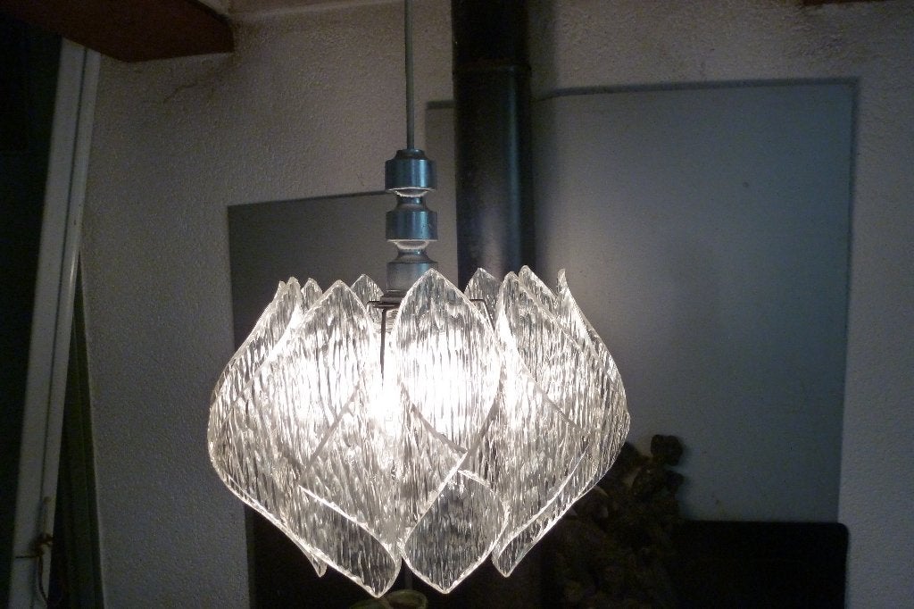 MARBACH ,HANGLAMP,sixties,zeventies,POP,SPACE AGE,VINTAGE, Gebruikt, SIXTIES,ZEVENTIES,POP,MID-CENTURY,SPACE AGE, Glas, E27 (groot)