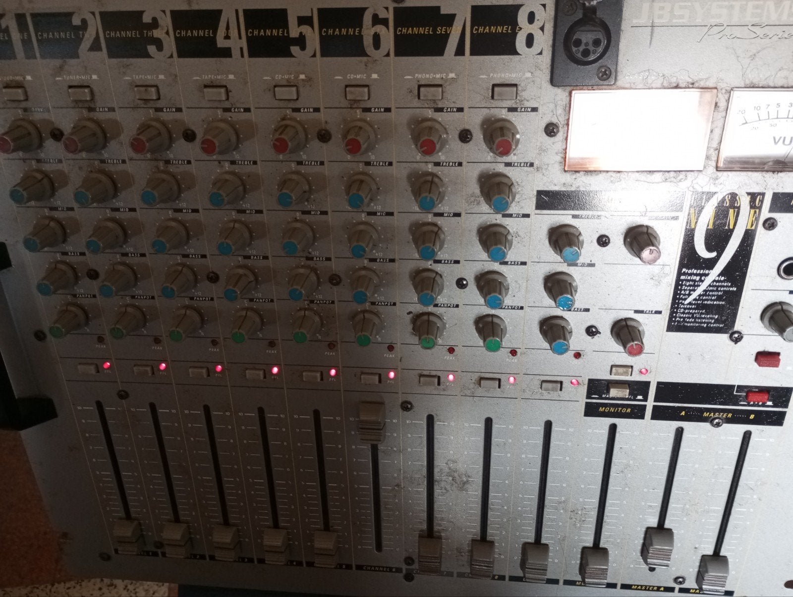 Jb systems, Ophalen of Verzenden, Gebruikt, Microfooningang