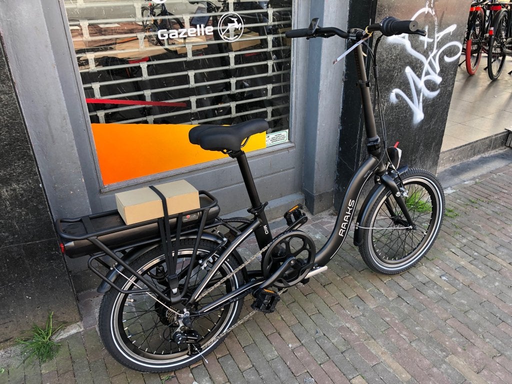 Fietshokje Houtplein:  Raaks MIO Elektrische Vouwfiets Nieuw, Niet ingevuld, Nieuw, Dames, Niet ingevuld