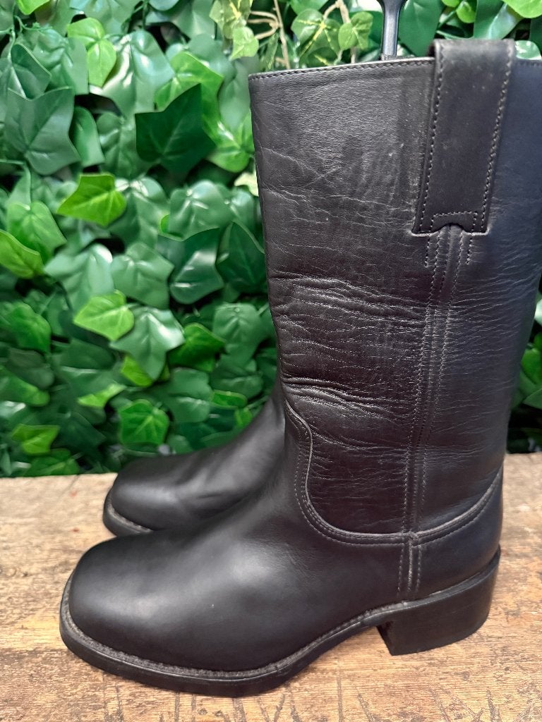 geweldig mooie leren boots van Sendra maat 42, Sendra, Zwart, Boots, Nieuw