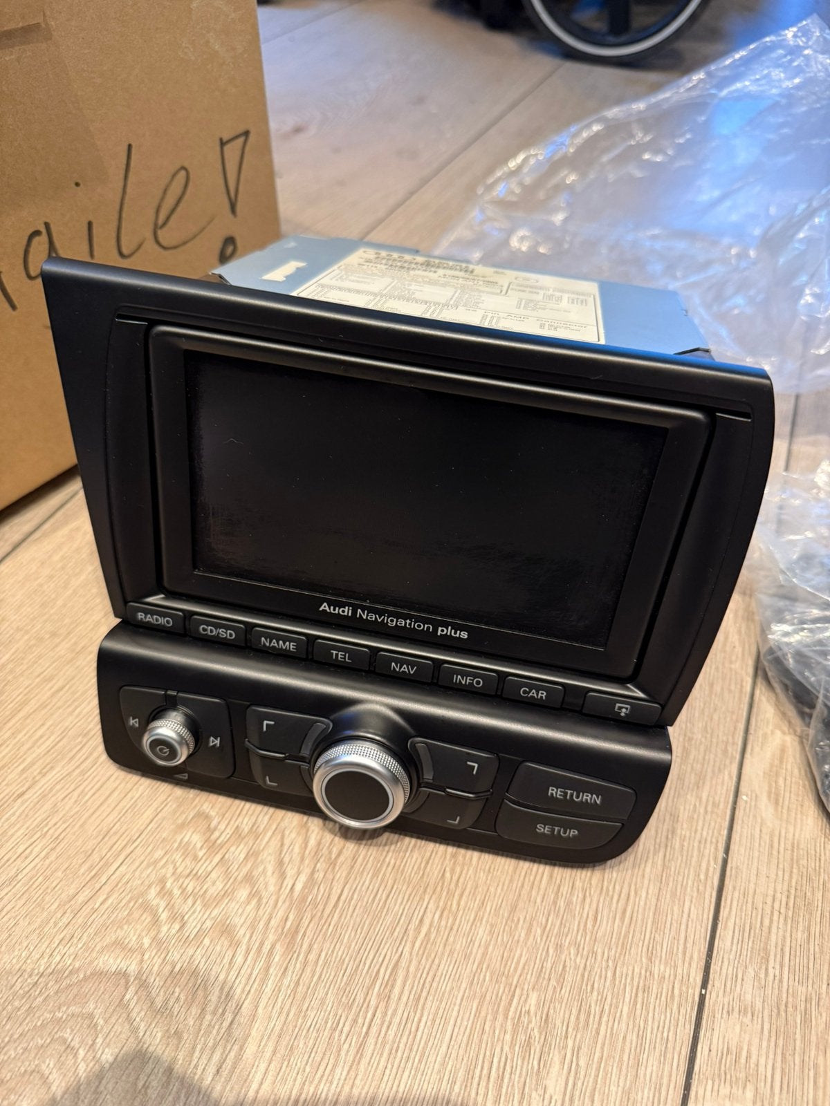 Originele Audi R8 radio navigatie, Ophalen of Verzenden, Zo goed als nieuw