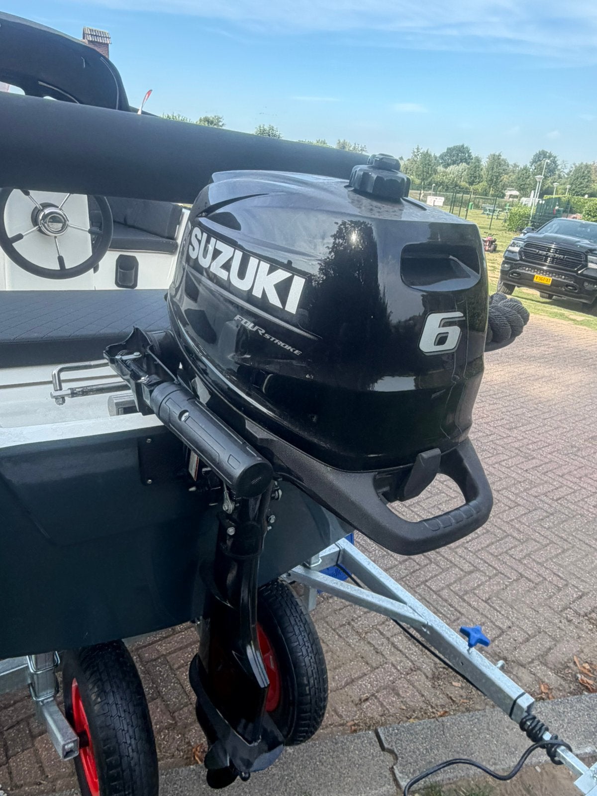 Coastliner suzuki 6pk 4 takt bwj 024 in nieuwstaat, Watersport en Boten, Ophalen, Zo goed als nieuw, Coastliner