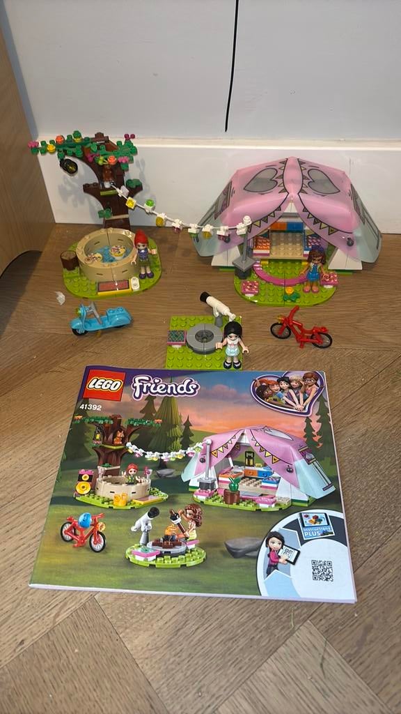 Lego friends camping, Ophalen, Gebruikt, Meisje