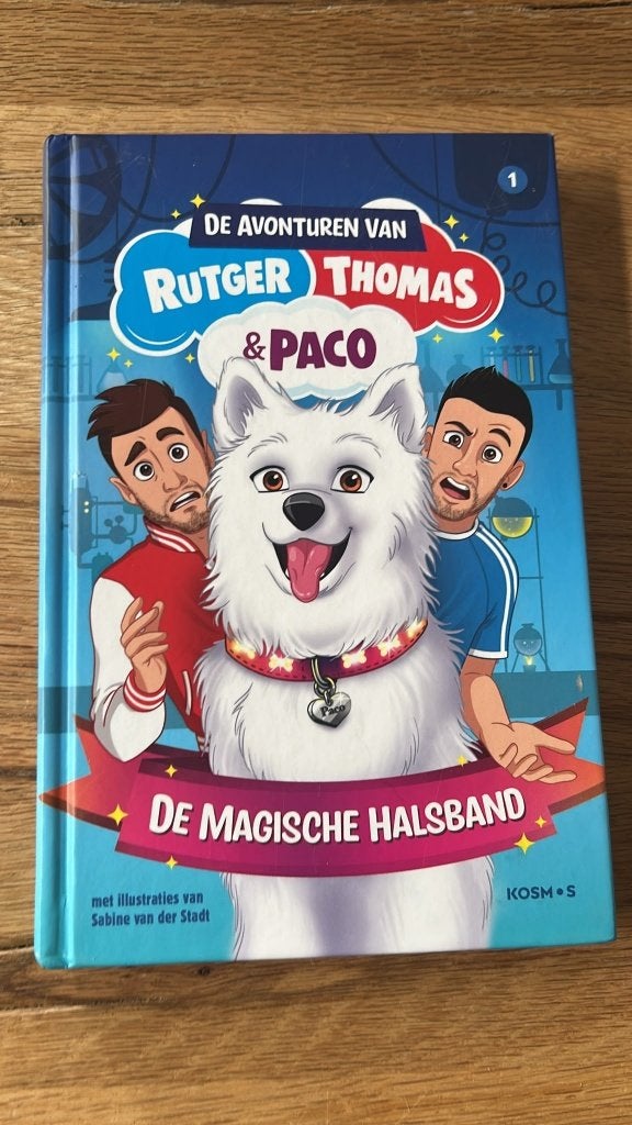 De Avonturen van Rutger, Thomas & Paco: De Magische Halsband, Fictie algemeen, Ophalen of Verzenden, Zo goed als nieuw, Rutger Vink, Thomas van Grinsven