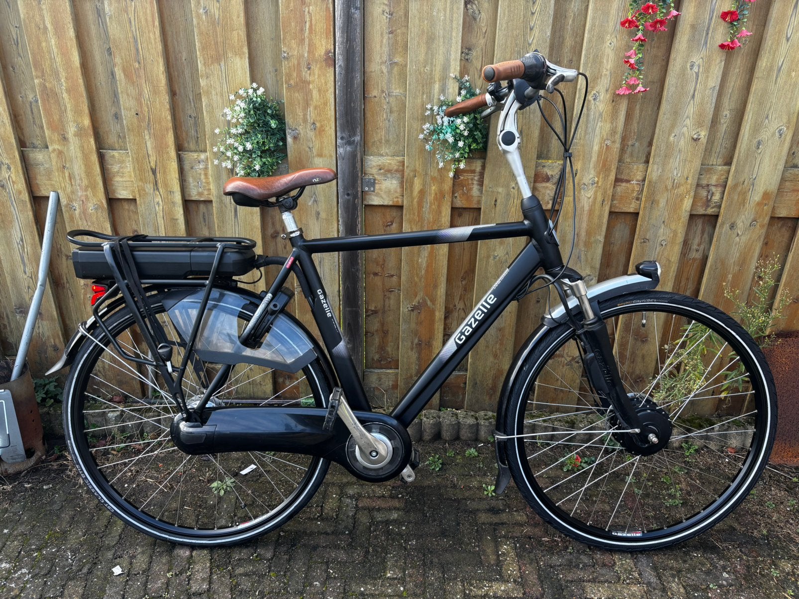 Elektrische fiets gazelle orange c7 – 28” ebike 7v, Gebruikt, Ophalen of Verzenden, 50 km per accu of meer, 55 tot 59 cm