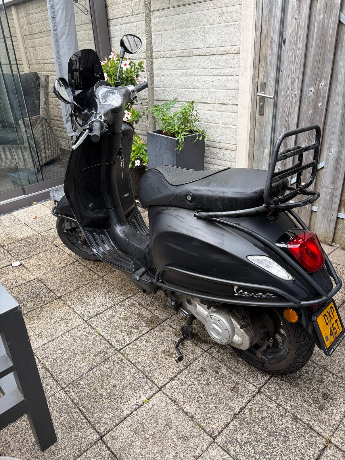 Vespa Sprint notte  Mat zwart, Fietsen en Brommers, Ophalen, Gebruikt, Benzine, Vespa
