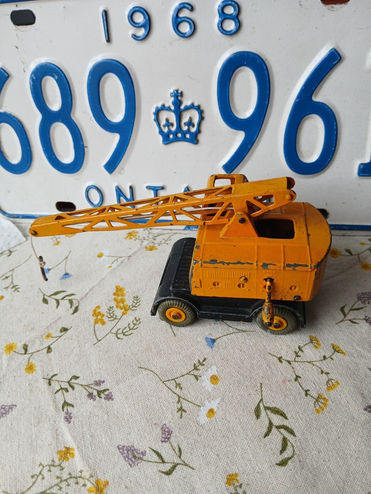 Coles mobile crane.  Dinky Supertoys, opknapper, Ophalen of Verzenden, Gebruikt, Auto, Dinky Toys