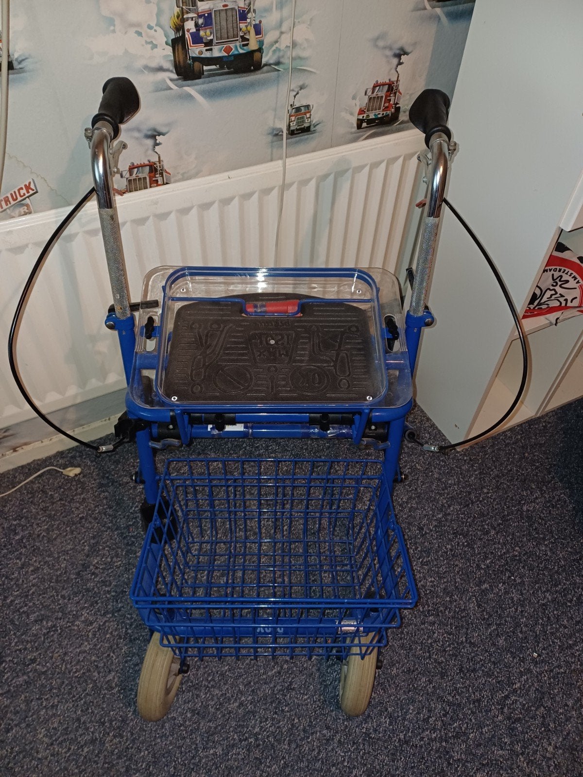 rollator, Ophalen