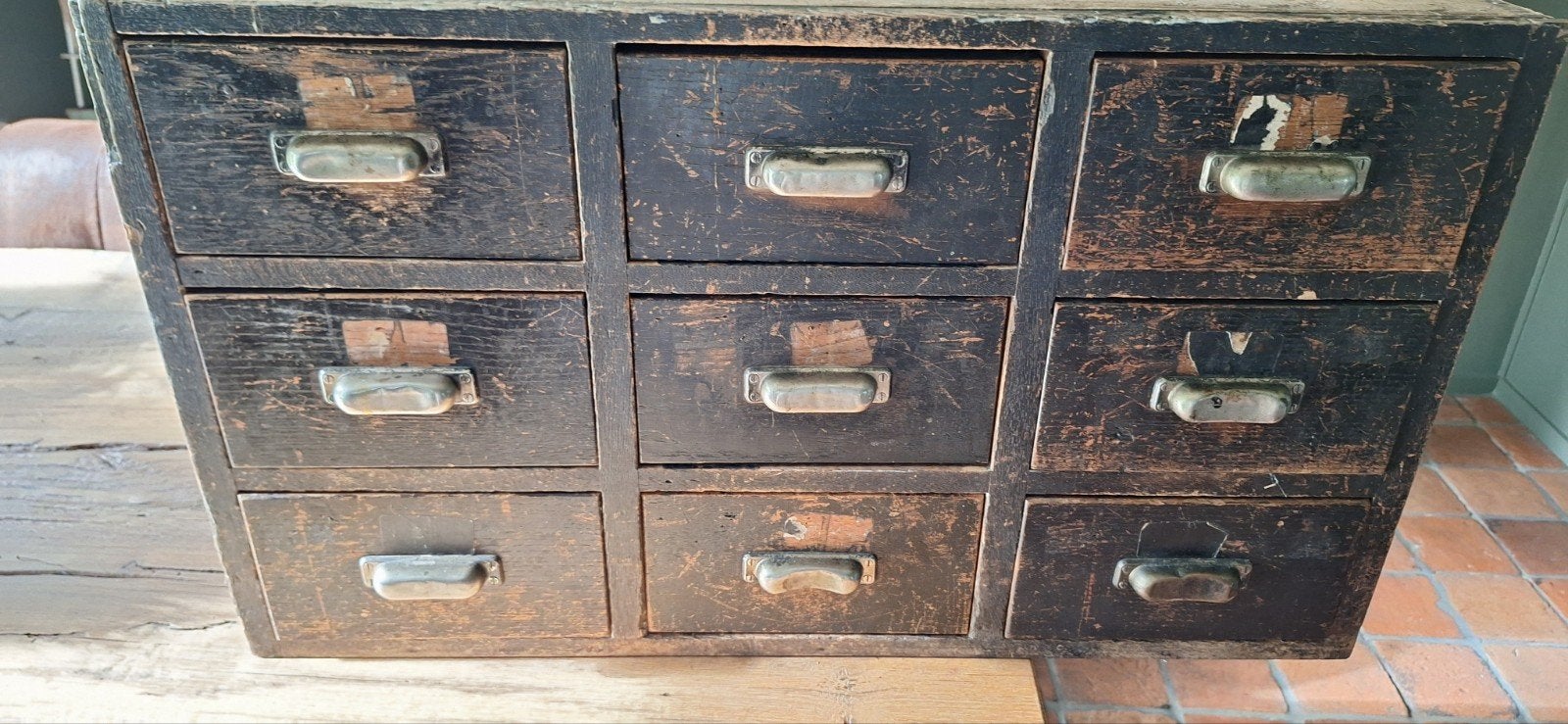 prachtige oude kast, Ophalen