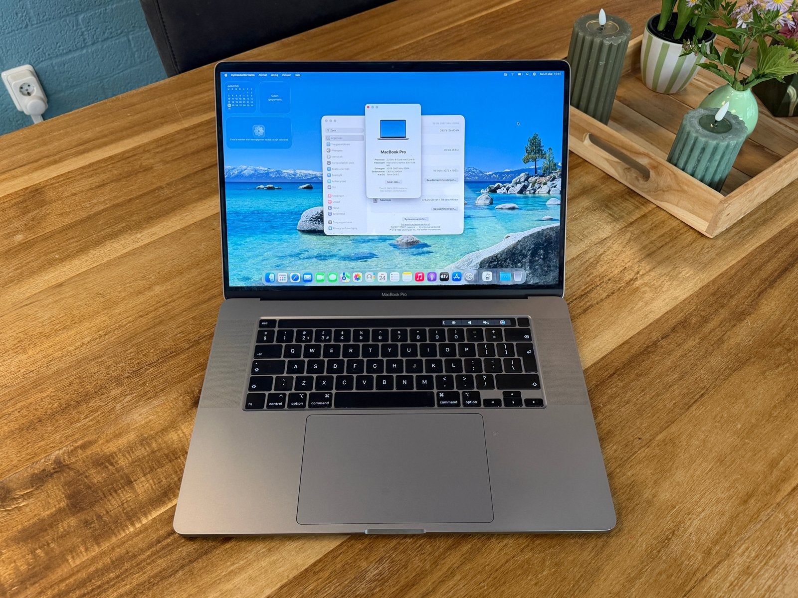 MacBook Pro 16 inch - i9 - 16GB RAM - 1TB SSD, 1 TB of meer, Zo goed als nieuw, 3 tot 4 Ghz, 16 GB