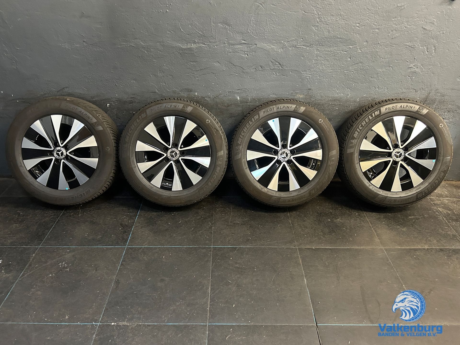 8mm! Originele Mercedes Vito V-klasse W447 EQV TPMS 17 inch, -, -, Banden en Velgen, 17 inch