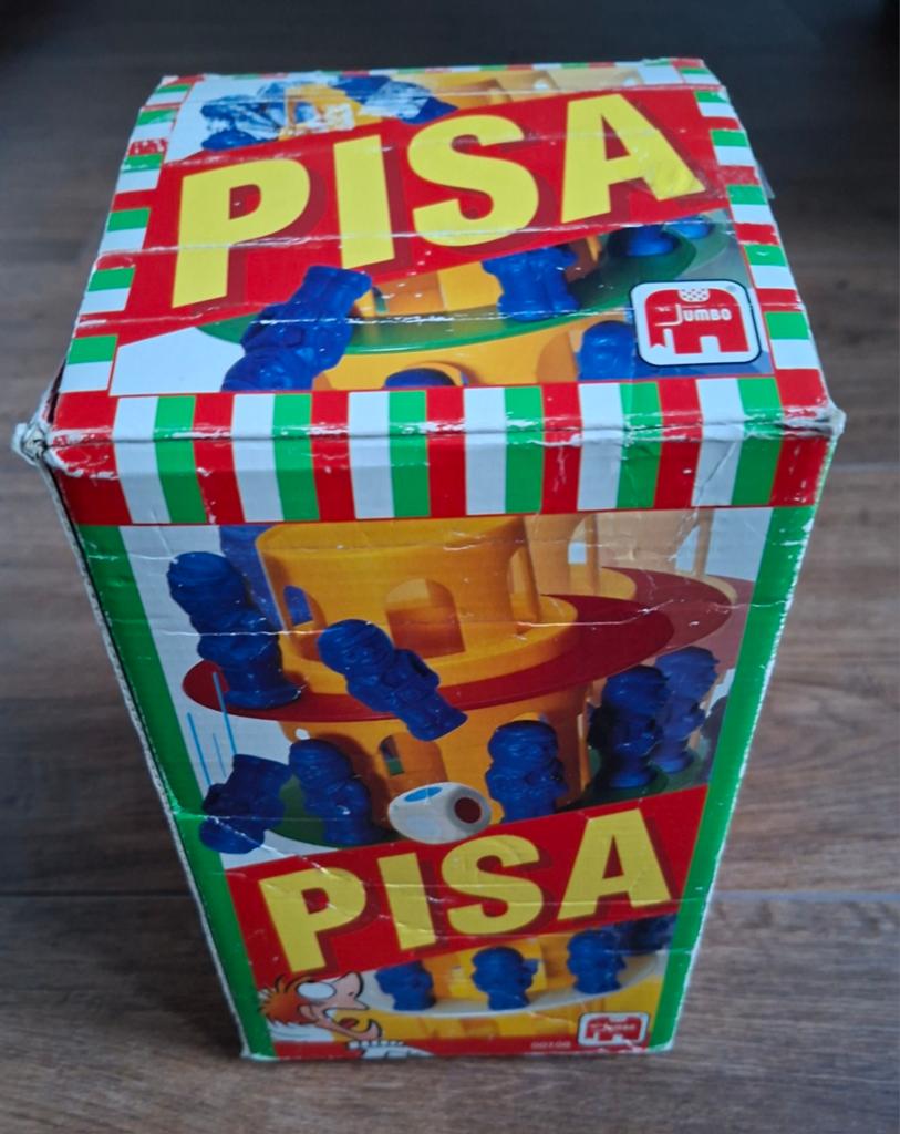 Toren van Pisa spel compleet, Hobby en Vrije tijd, Gezelschapsspellen | Overige, Ophalen of Verzenden, Zo goed als nieuw