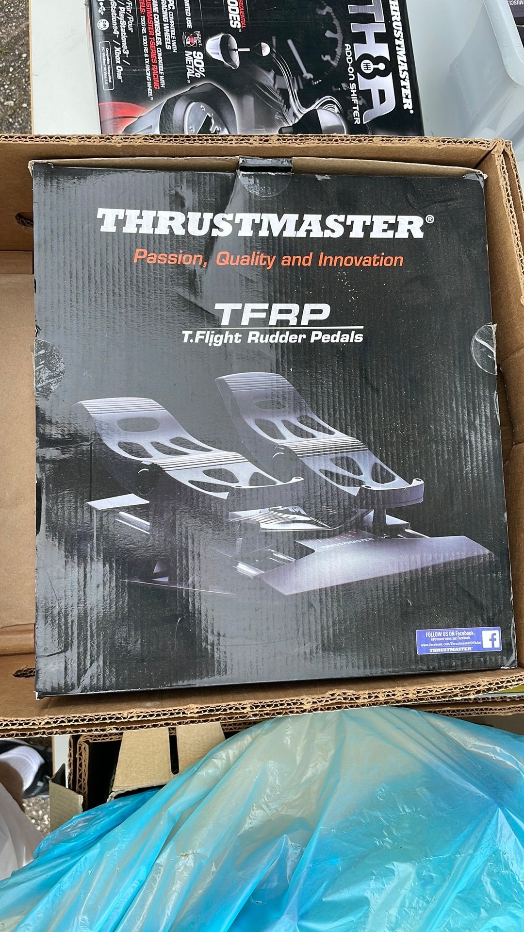 Thrustmaster T.flight Rudder pedals, Computers en Software, Ophalen, Gebruikt