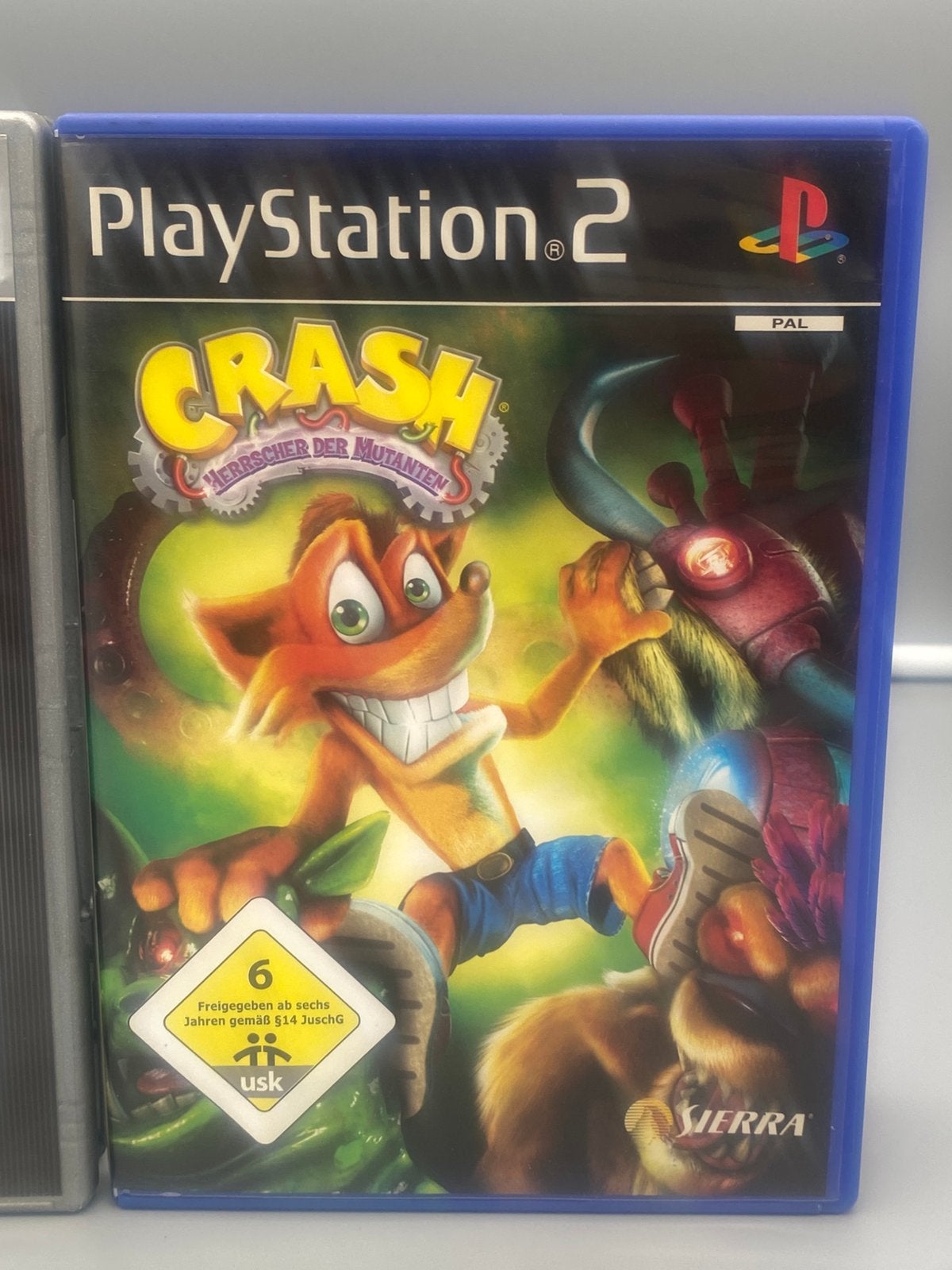Crash Bandicoot: Crash of the Titans & Mind Over Mutant PS2, Spelcomputers en Games, Avontuur en Actie, Sierra, Ophalen of Verzenden