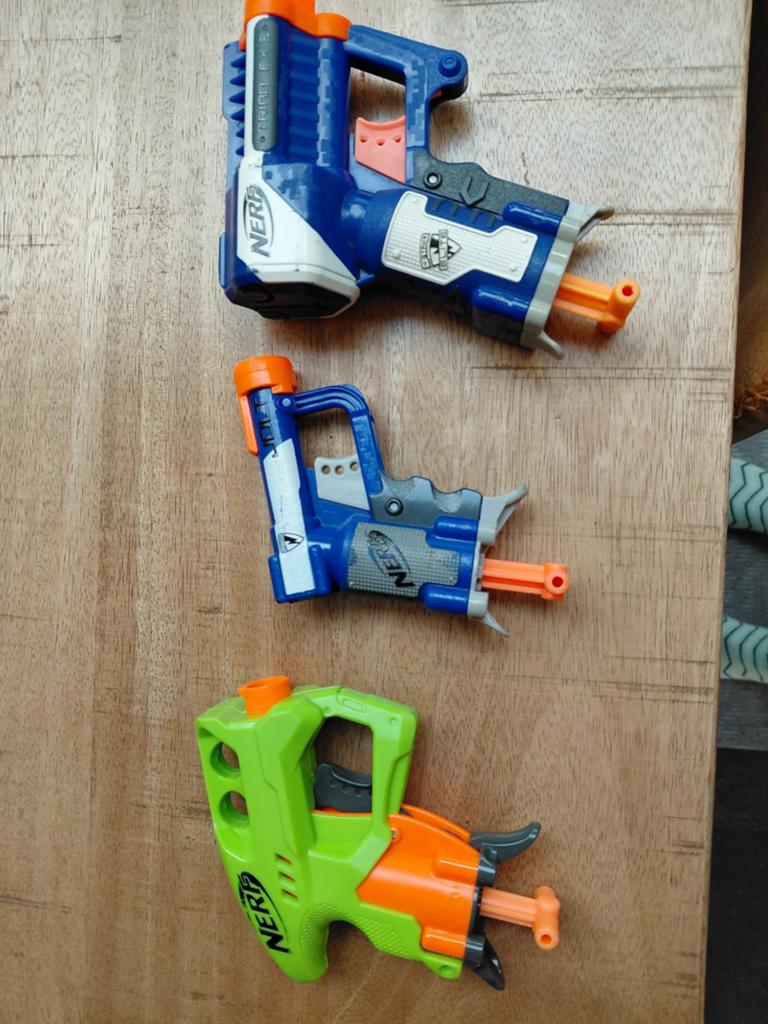 Nerf Blasters - Set van 3, Ophalen, Gebruikt