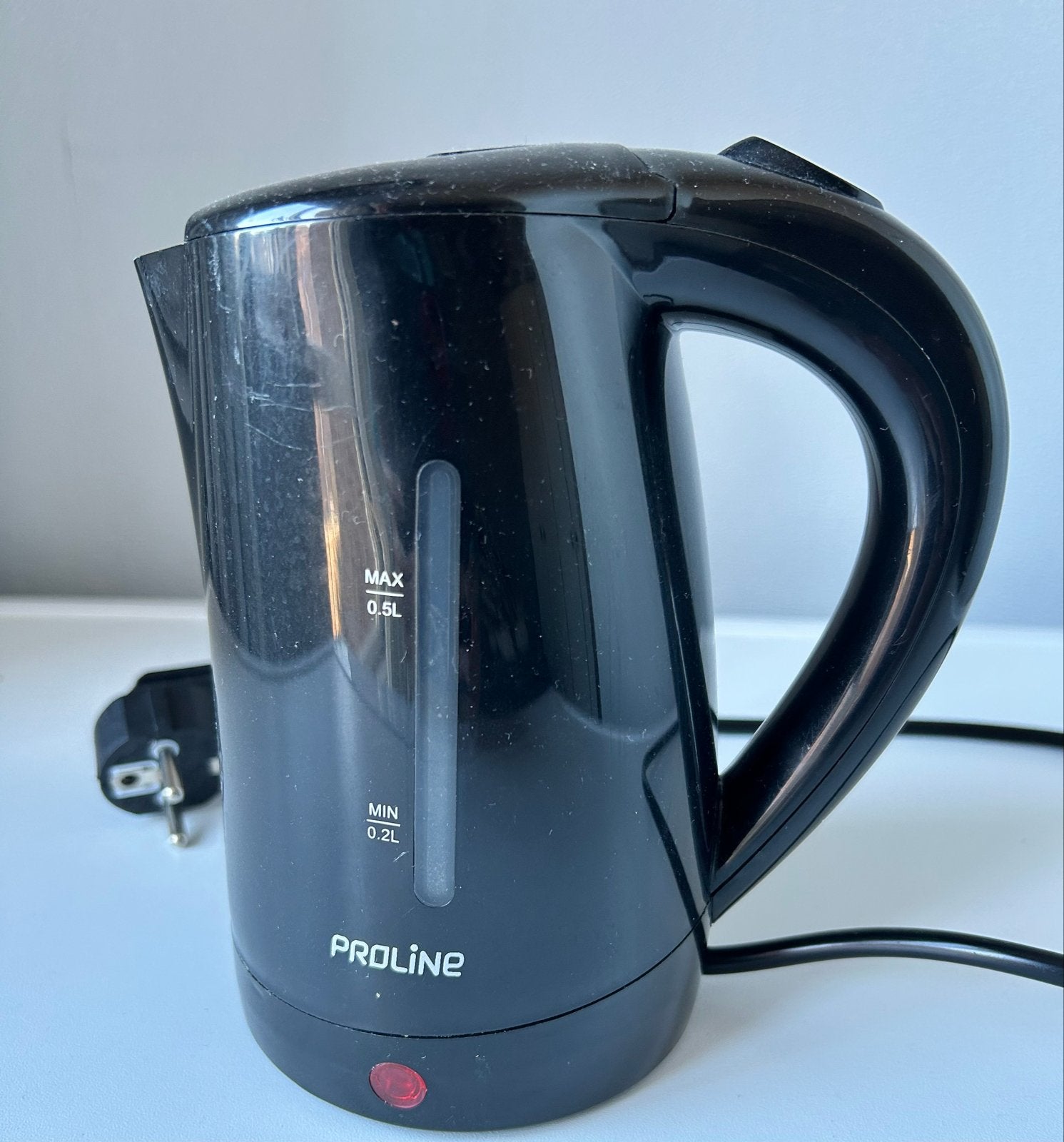 PROLINE Waterkoker KTL06 - Compact en Handig, Minder dan 1 liter, Ophalen of Verzenden, Gebruikt