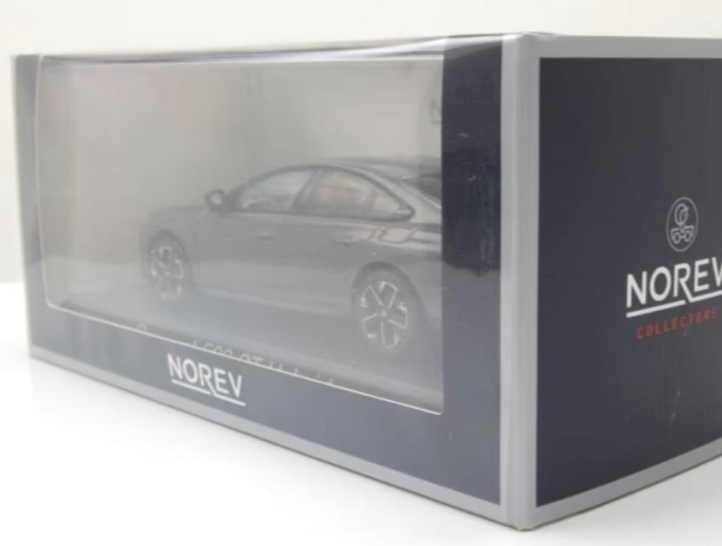 Peugeot 508 GT Hybrid 2023 d. Grijs 1/43 NOREV ref 475833, Verzenden, Nieuw, Auto, Norev